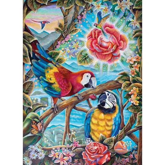 Parrot Paradise "Something's Amiss!" 1000 Piece Jigsaw Puzzle PuzzleTwist