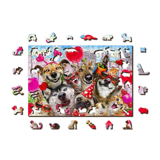 Party Time 150 Piece Jigsaw Puzzle Wooden City - BIG FRENCHIES