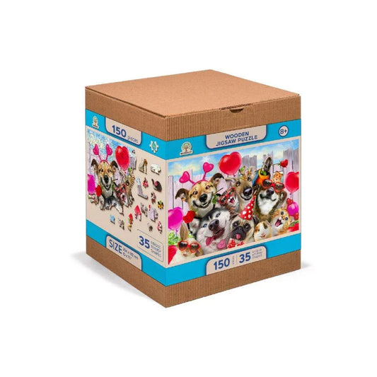 Party Time 150 Piece Jigsaw Puzzle Wooden City - BIG FRENCHIES