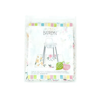 Pastel Floral Splash Mat - A Waterproof Catch-All for Highchair Spills and More!