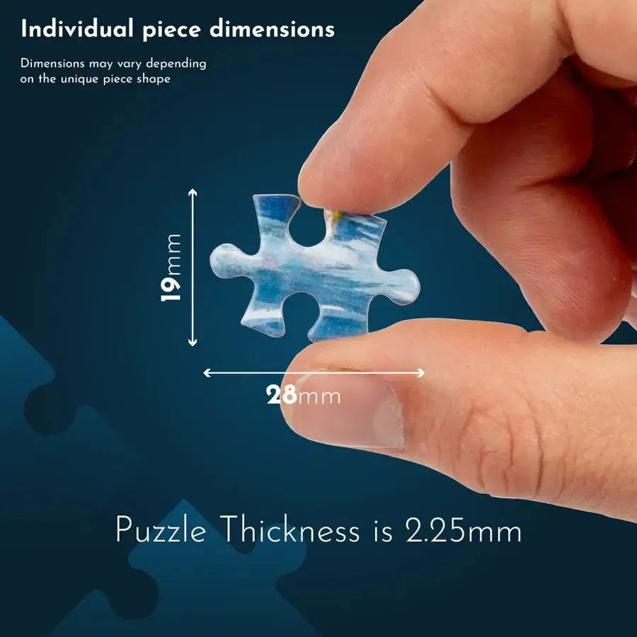 Patchwork Rainbow 1000 Piece Jigsaw Puzzle HOP