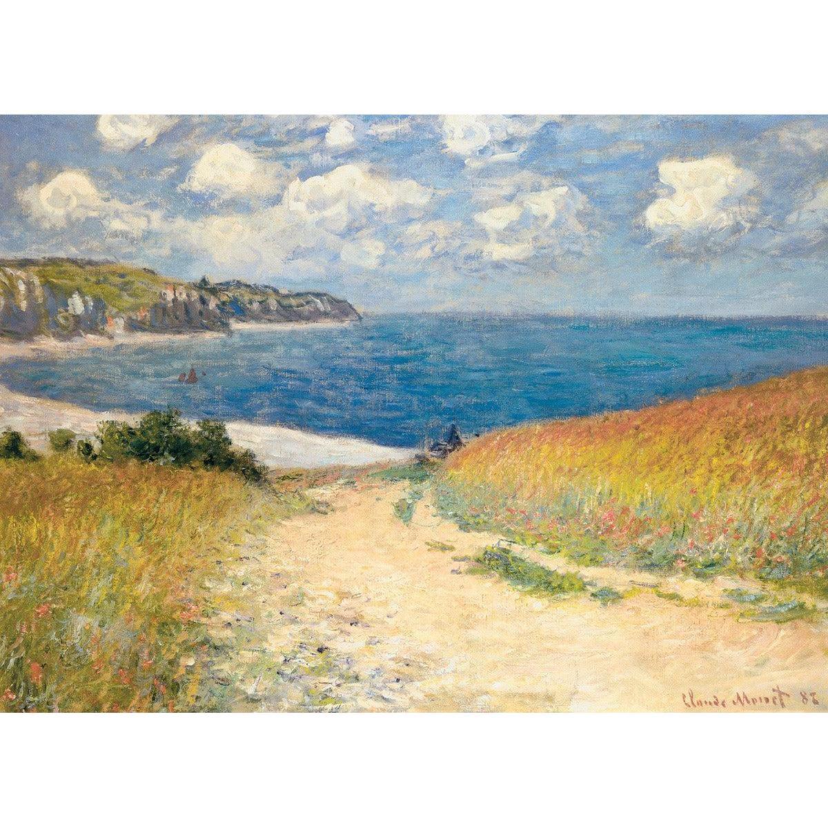 Path through the Wheat Fields by Monet 1000 Piece Jigsaw Puzzle Eurographics - BIG FRENCHIES