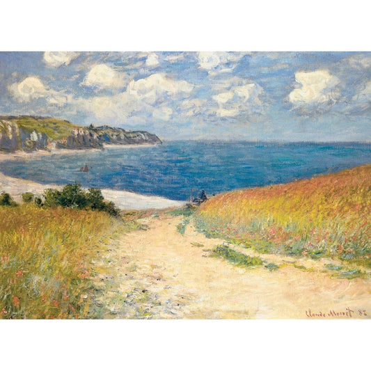 Path through the Wheat Fields by Monet 1000 Piece Jigsaw Puzzle Eurographics - BIG FRENCHIES