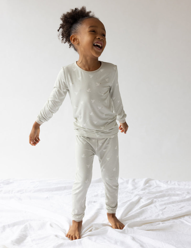 Peace Bamboo Kids Pajama Set - BIG FRENCHIES