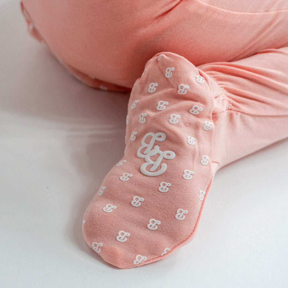 Peach | Snap Footie - BIG FRENCHIES