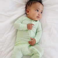 Pear Stripe Bamboo Sleeper - BIG FRENCHIES