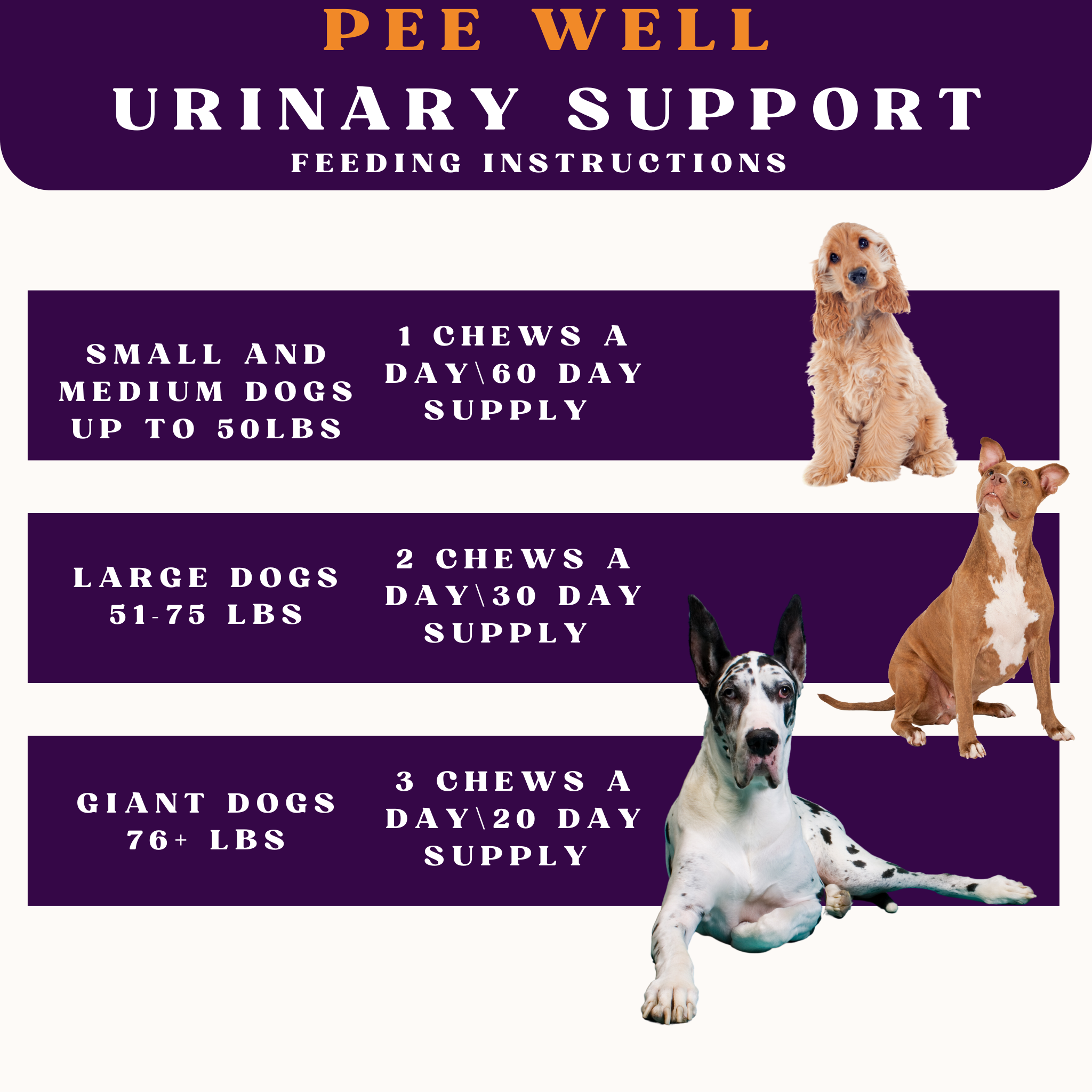 PiccardNaturePets Pee-Well Urinary Bladder Support Soft Chews for Dogs 60 Count
