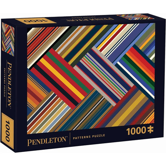 Pendleton Patterns 1000 Piece Jigsaw Puzzle Chronicle - BIG FRENCHIES