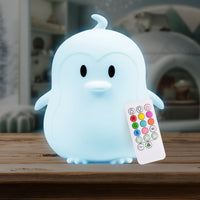 LumiPets® Pebbles the Penguin- Children's Touch Night Light - BIG FRENCHIES
