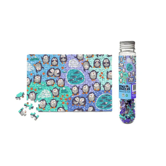 Penguins 150 Piece Mini Jigsaw Puzzle Micro Puzzles - BIG FRENCHIES