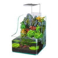 1.85 Gallons Glass Aquarium for Live Plants and Fish - BIG FRENCHIES