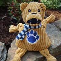 NCAA Penn State University, Nittany Lion Knottie® Plush Dog Toy - BIG FRENCHIES