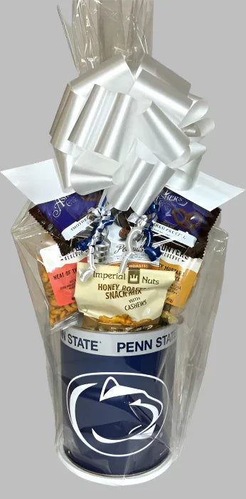 JGB Sports - Penn State Nittany Lions Gift Tin Basket - Made In America - BIG FRENCHIES