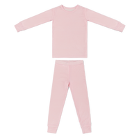 Peony Stripe Bamboo Toddler Pajama Set - BIG FRENCHIES