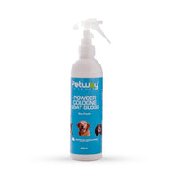 Pet Cologne Coat Gloss Spray Dog Deodorizer Baby Powder Grooming 250ml