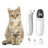 Pet Ear Thermometer Infrared Dog & Cat Temperature Reader 1-Second Digital