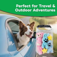 Travel Dog Food Storage Bag, Roll-Top Airtight Kibble Container 14 Cups