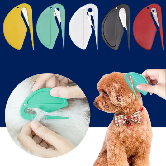 Pet Knotting Comb – Painless Dog & Cat Grooming Comb for Shedding, Knot Removal, and Hair Trimming - BIG FRENCHIES