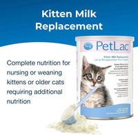 PetLac Kitten Milk Replacer Powder 10.5 oz – Easy Digest Formula