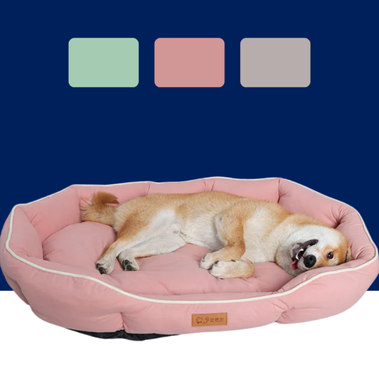 Pet Sofa Bed – Large Dog & Cat Sleeping House | Winter Warm Cushion Mat for Big Pets - BIG FRENCHIES