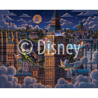 Peter Pan Learning to Fly 500 Piece Jigsaw Puzzle Disney x Dowdle