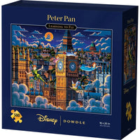 Peter Pan Learning to Fly 500 Piece Jigsaw Puzzle Disney x Dowdle