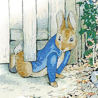 Peter Rabbit Under the Gate Crystal Art Card Kit Craft Buddy