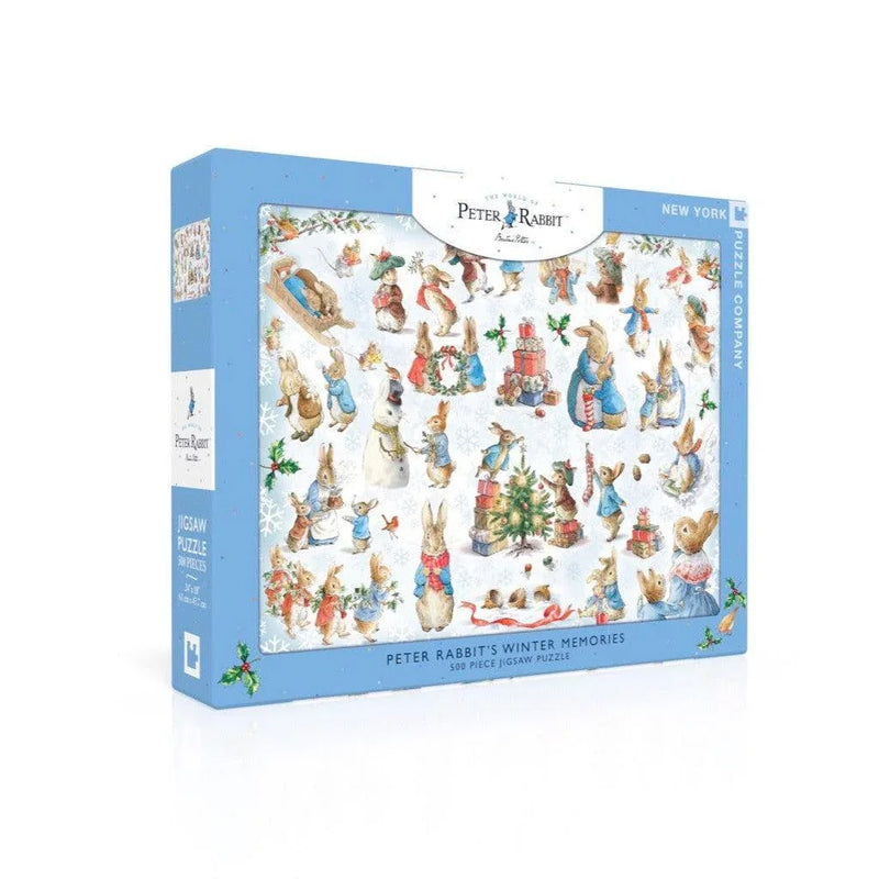 Peter Rabbit's Winter Memories 500 Piece Jigsaw Puzzle NYPC - BIG FRENCHIES