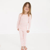 Petite Fleur Bamboo Toddler Pajama Set - BIG FRENCHIES