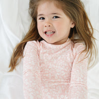 Petite Fleur Bamboo Toddler Pajama Set - BIG FRENCHIES