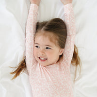 Petite Fleur Bamboo Toddler Pajama Set - BIG FRENCHIES