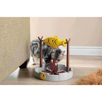 Interactive Cat Treat Dispenser & Slow Feeder – Grilled Fish Puzzle Toy - BIG FRENCHIES