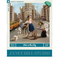 Pets in the City 500 Piece Jigsaw Puzzle NYPC