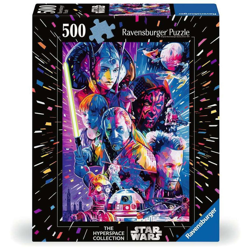 Phantom Menace "Star Wars Hyperspace" 500 Piece Jigsaw Puzzle Ravensburger - BIG FRENCHIES