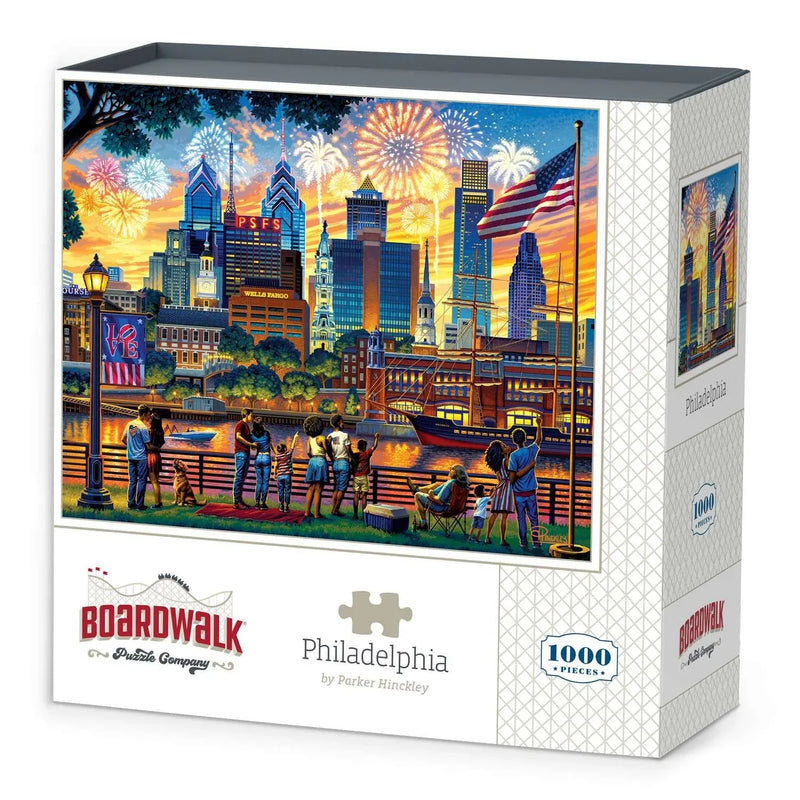Philadelphia 1000 Piece Jigsaw Puzzle Boardwalk - BIG FRENCHIES
