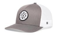 Phoenix Trucker Hat  |  Gray-White PHX X Snapback