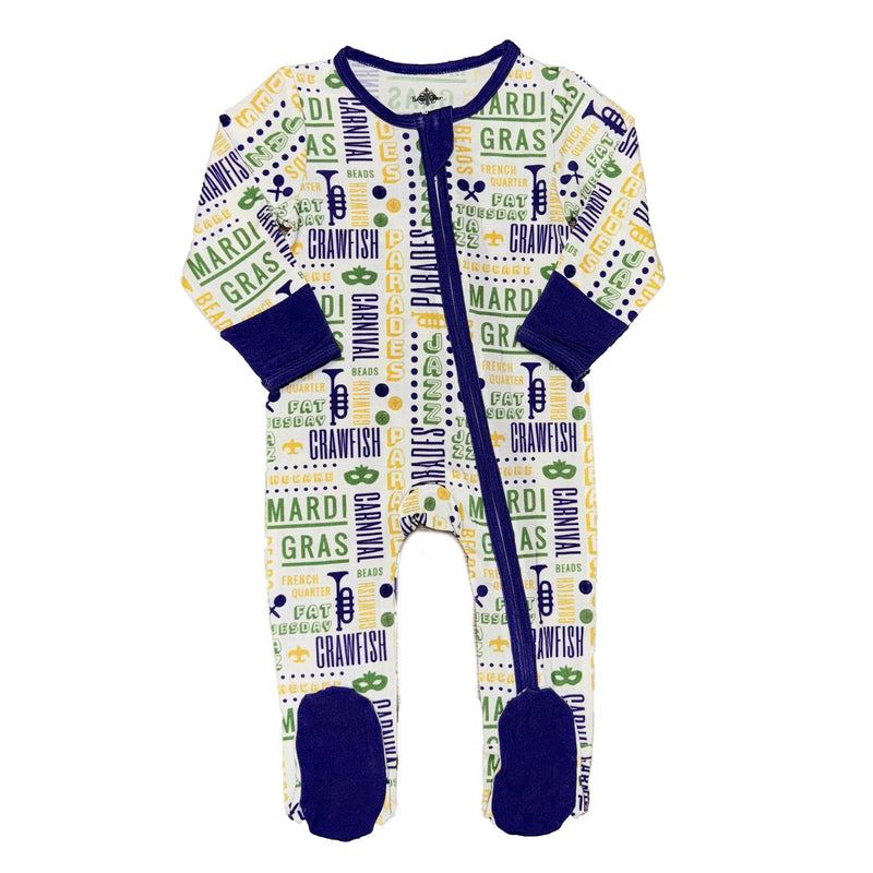 All things Mardi Gras Romper - BIG FRENCHIES