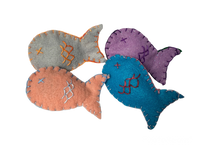 Organic Cat-Nip Fish Cat Toy!
