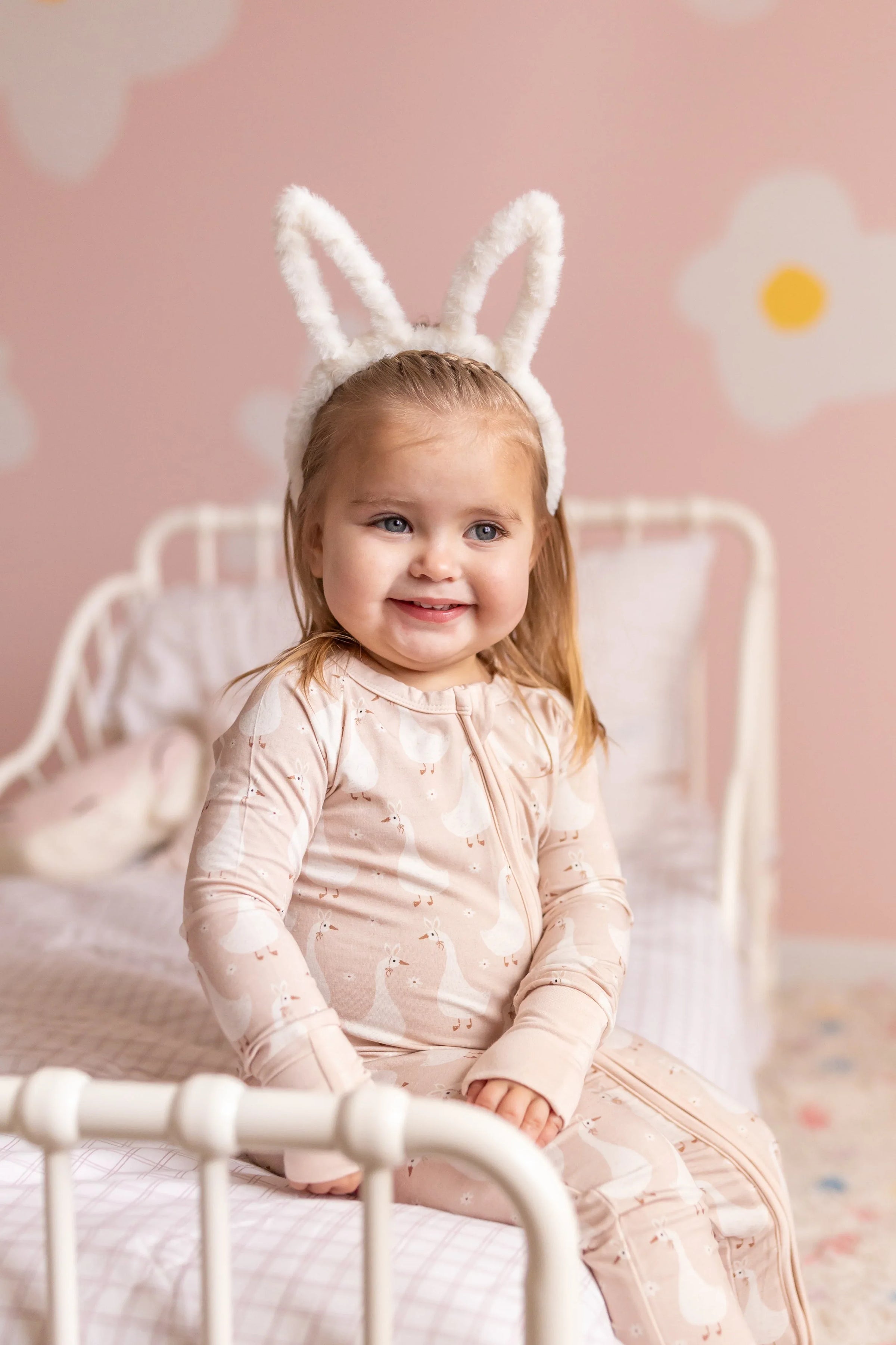 Silly Goose on the Loose Bamboo Zippy Romper - BIG FRENCHIES