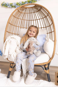 Bunny Blossoms 2pc Bamboo Pajamas - BIG FRENCHIES