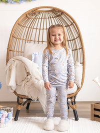 Bunny Blossoms 2pc Bamboo Pajamas - BIG FRENCHIES