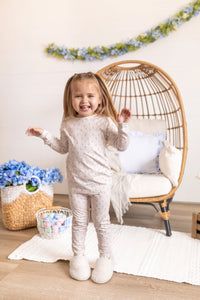 Tiny Tulips 2pc Bamboo Pajamas - BIG FRENCHIES