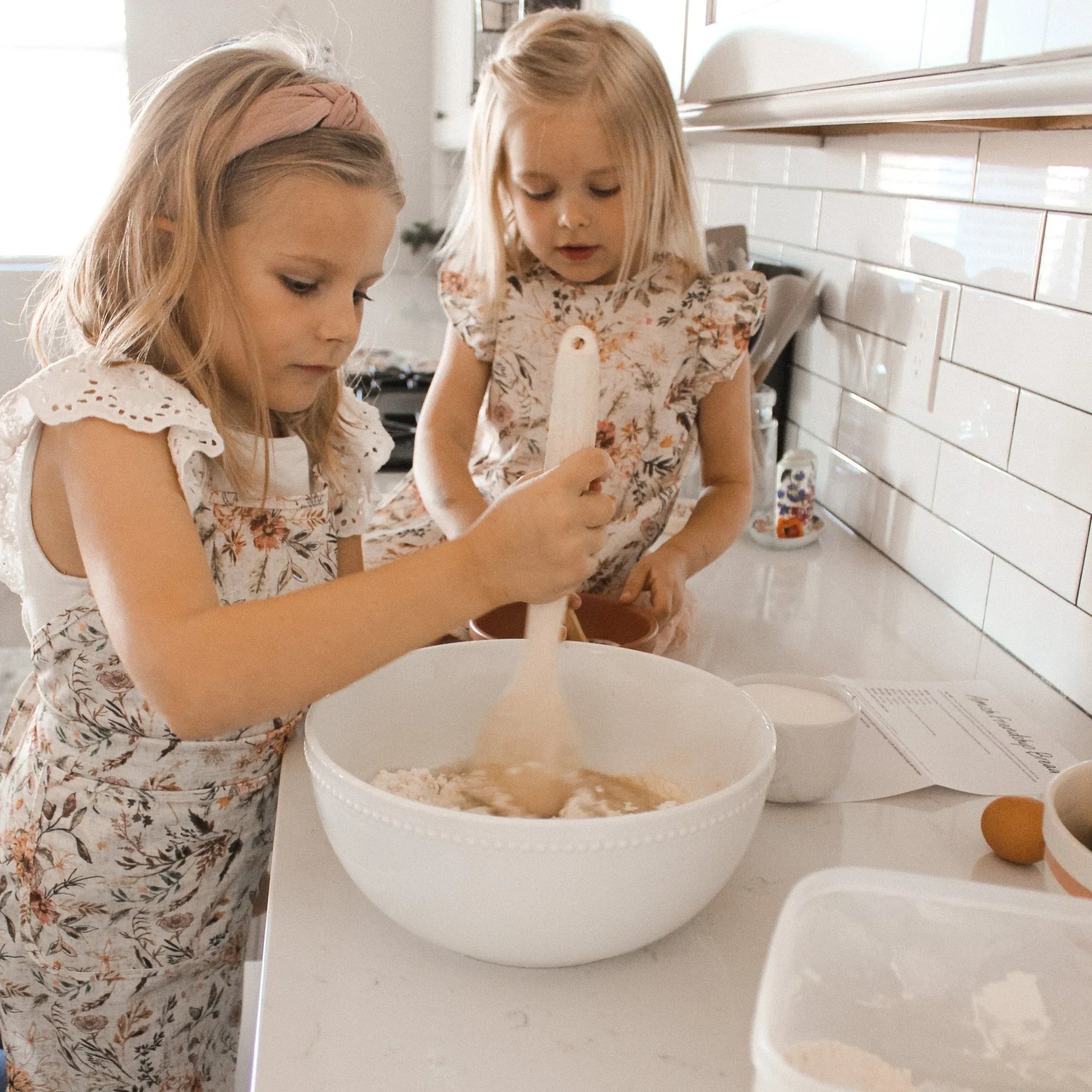 Delilah Floral Apron - fits sizes youth small through adult 2XL - BIG FRENCHIES