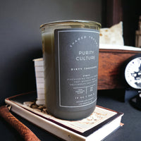Shared Trauma Candles - Purity Culture - 13 Oz Crackling Wood Wick - Lavender & Smoked Vanilla - BIG FRENCHIES