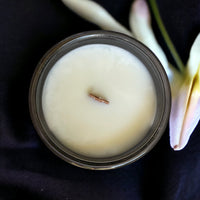 Shared Trauma Candles - Purity Culture - 13 Oz Crackling Wood Wick - Lavender & Smoked Vanilla - BIG FRENCHIES