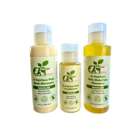 4-HAIRLESS PETS REGULAR SHAMPOO, WATERLESS SHAMPOO & CONDITIONER KIT