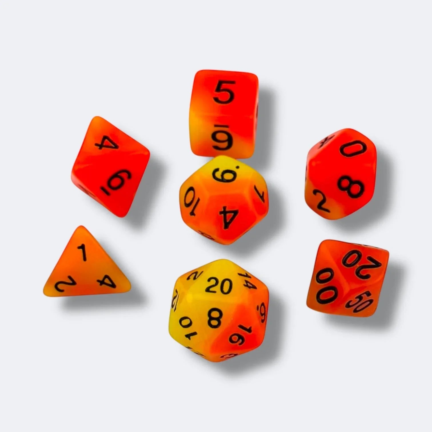 Sunforge Dice set - BIG FRENCHIES