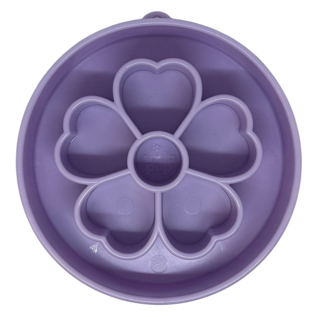 Flower eBowl Deep Slow Feeder Dog Bowl for Enrichment | USA Made - BIG FRENCHIES