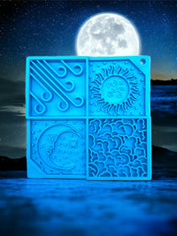 Sky eMat - Enrichment Lick Mat for Dogs and Cats | Celestial Design | SodaPup - BIG FRENCHIES