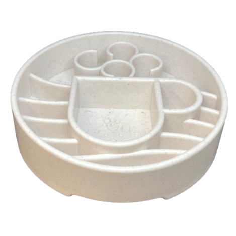Java eBowl Deep Slow Feeder Dog Bowl for Enrichment | USA Made - BIG FRENCHIES